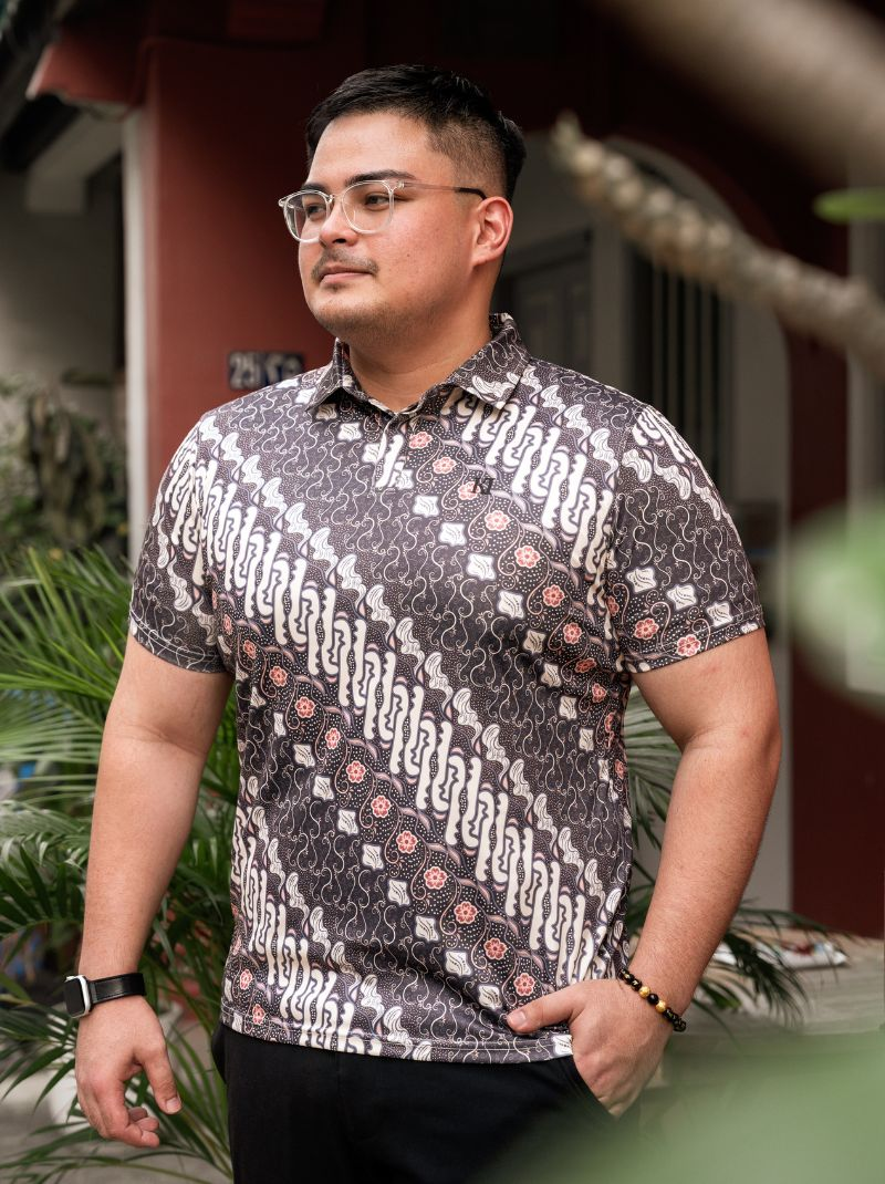 Batik Polo Tee
