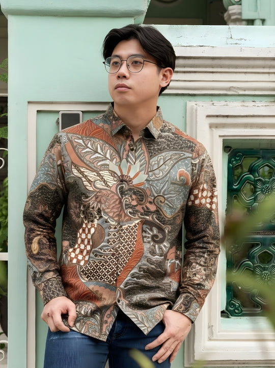 Bumi Flora - Long Sleeve Batik
