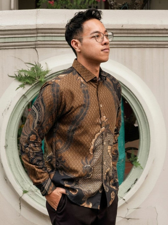 Ascending Ferns Long Sleeve Batik