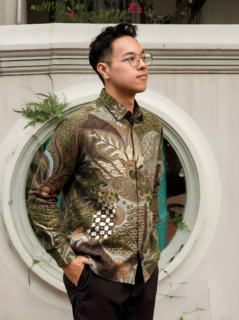 Bumi Flora - Long Sleeve Batik