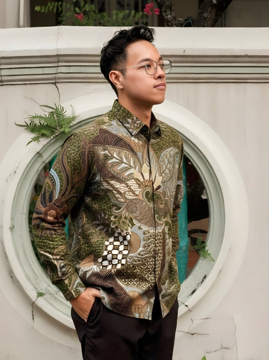 Bumi Flora - Long Sleeve Batik