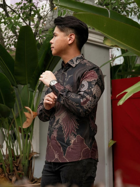 Eagle Crest - Long Sleeve Batik