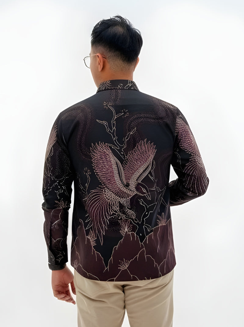Eagle Crest - Long Sleeve Batik