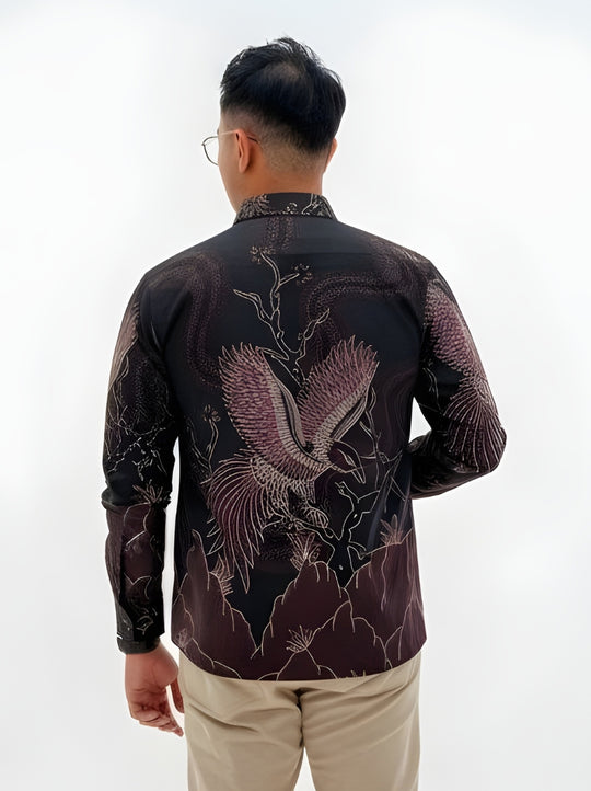 Eagle Crest - Long Sleeve Batik