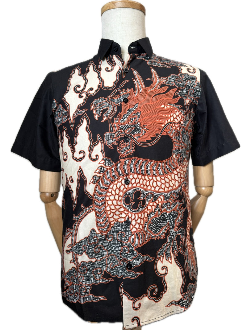 Laughing Naga Short Sleeve Batik