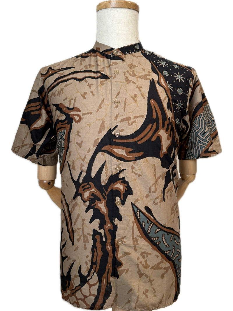 Stellar Branch Mandarin Collar Batik