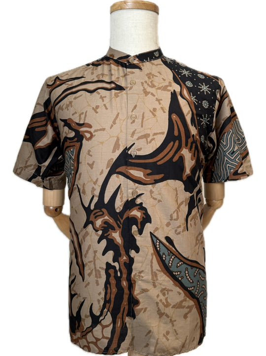 Stellar Branch Mandarin Collar Batik