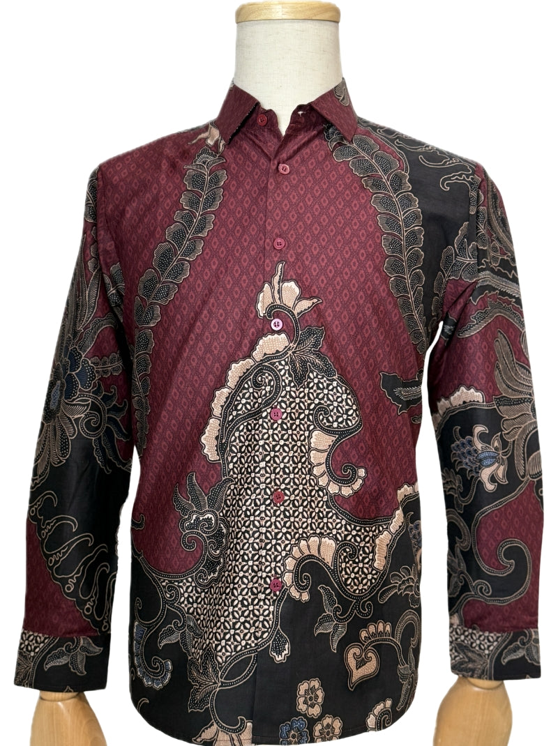 Ascending Ferns Long Sleeve Batik