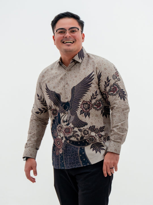 Floral Soar Long Sleeve Batik