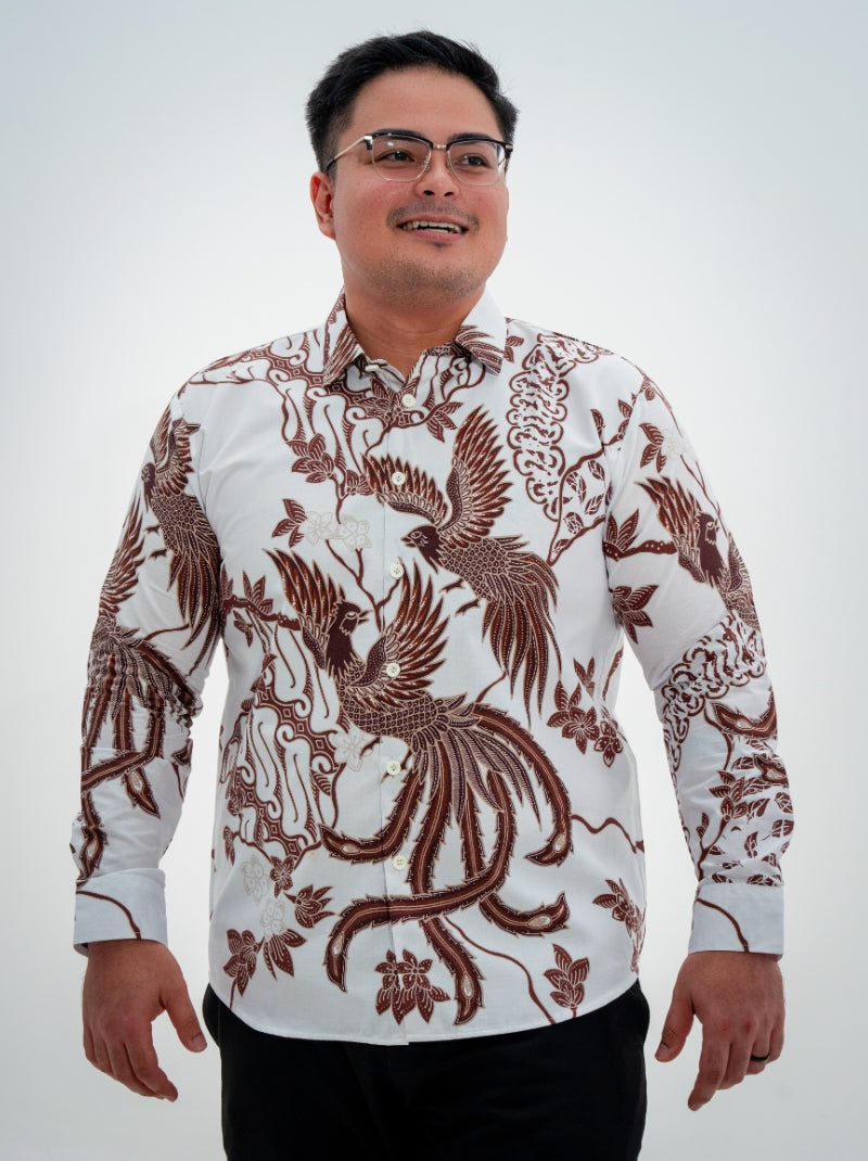 Oriental Grace - Long Sleeve Batik