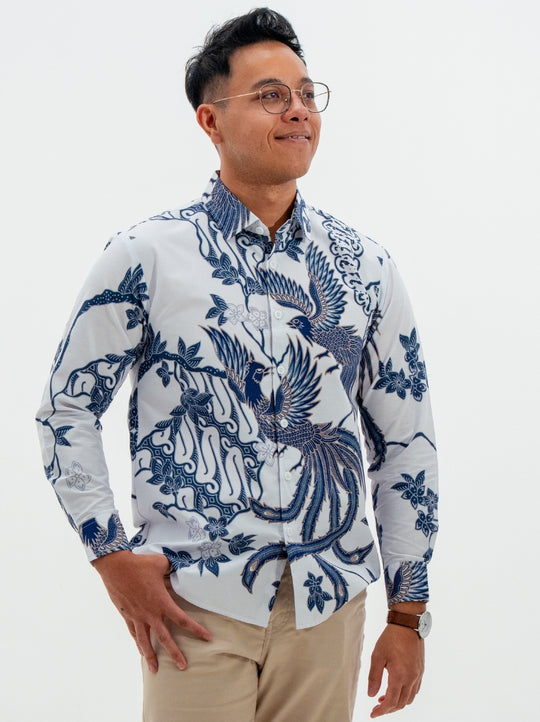 Oriental Grace - Long Sleeve Batik
