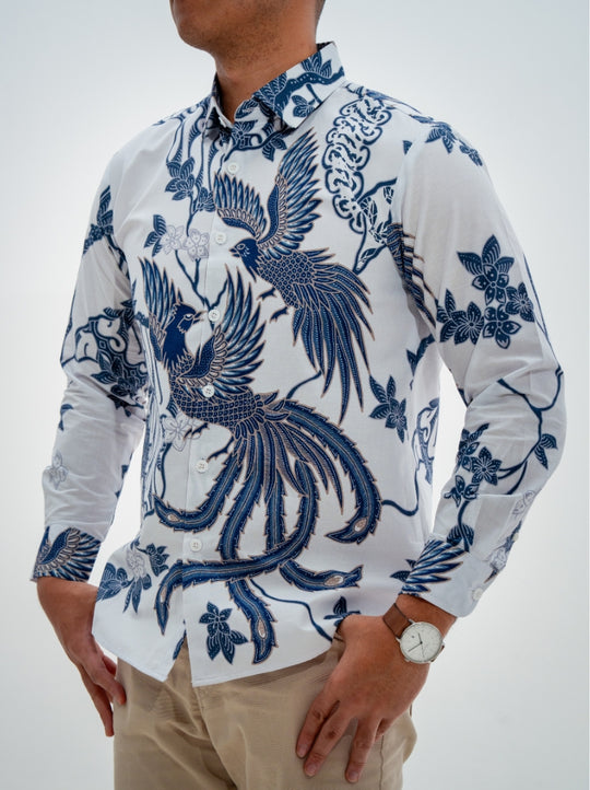 Oriental Grace - Long Sleeve Batik